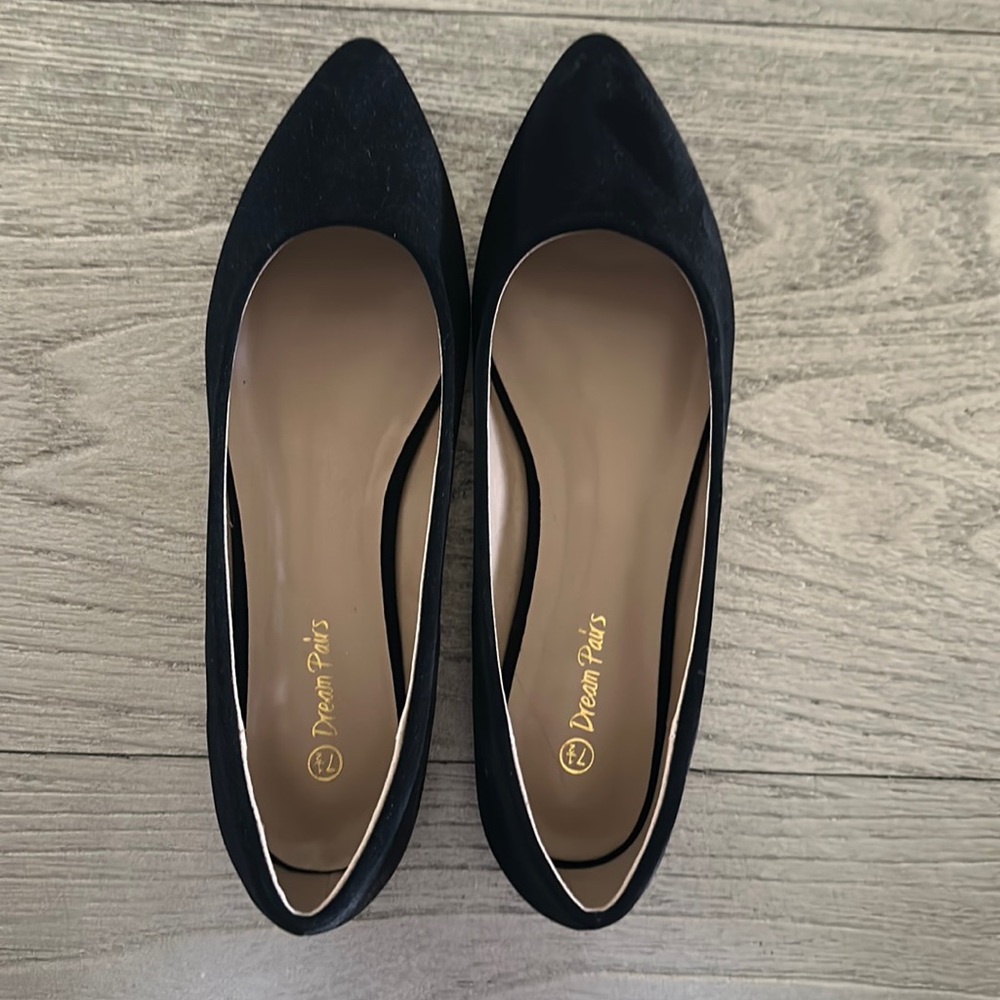 Dream Pairs Ballet Flats- Black - Size 7.5 - NEVER WORN